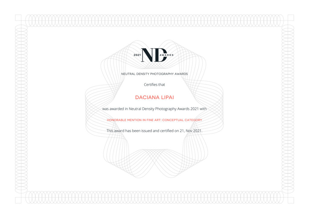Daciana Lipai - Solitude - ND Awards 2021 - Certificate