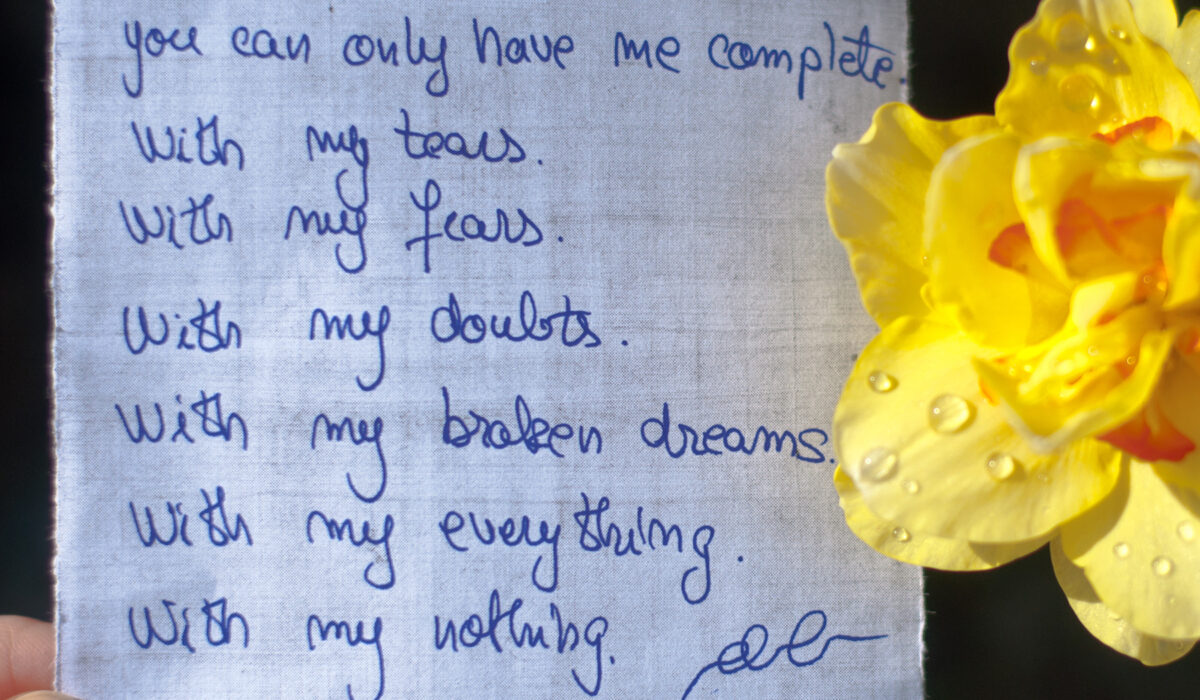 The Photo Poetry Book ~ a year of 366 days of PhotoPoetry ~ Day 102 - Complete