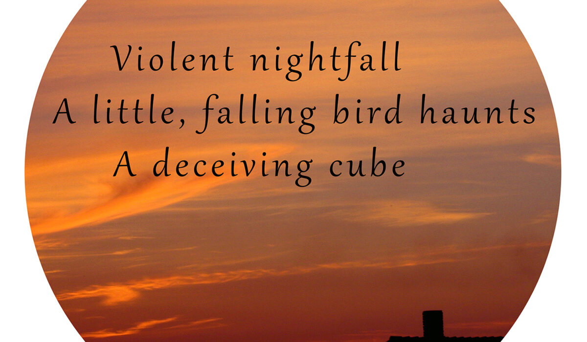 A Photohaiku - Haiku 10 - Nightfall