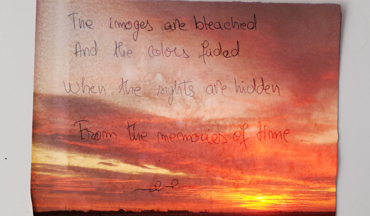 Memories of Time - A Photopoem
