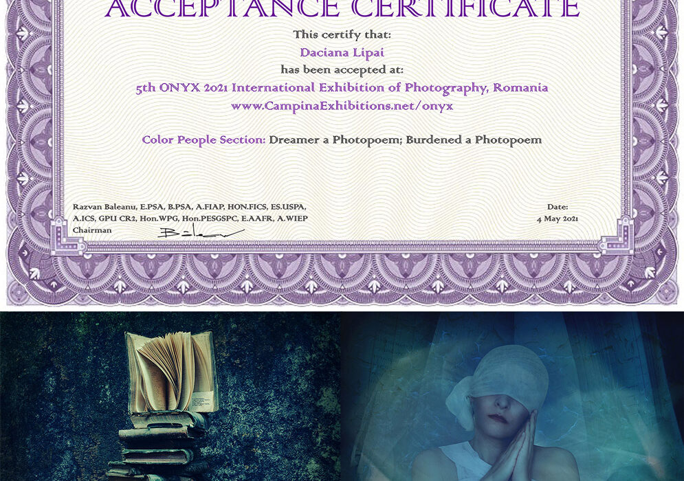 5th ONYX 2021 International Exhibition of Photography, Romania