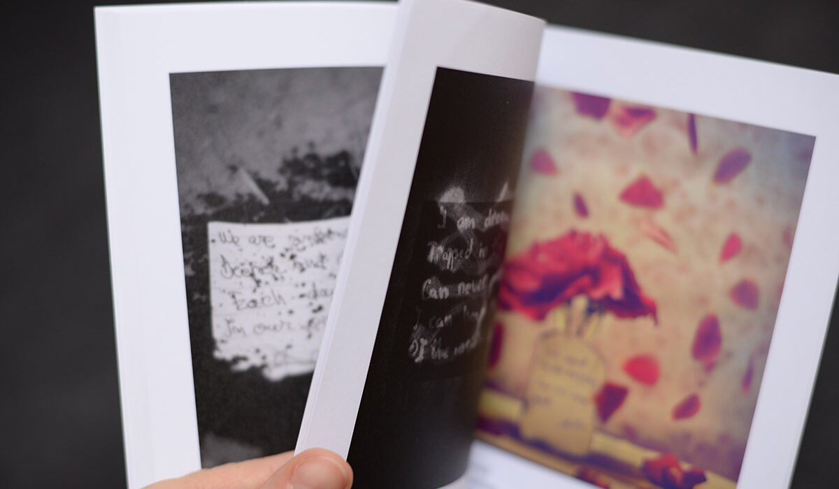 Daciana Lipai Turning Black into Color Book photopoem Apart